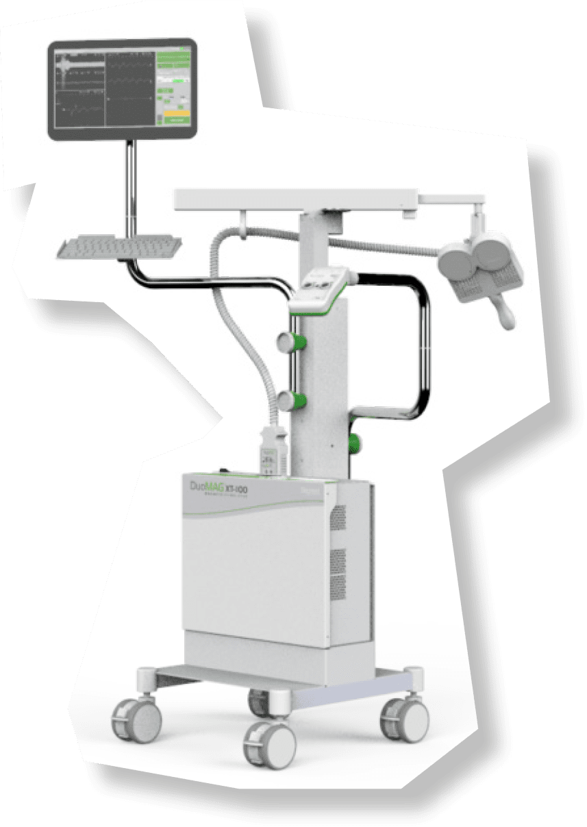 The DuoMAG MP Transcranial magnetic stimulation (TMS) System
