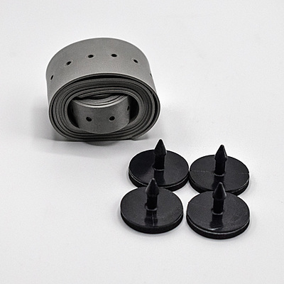 tES Rubber Head Strap Set